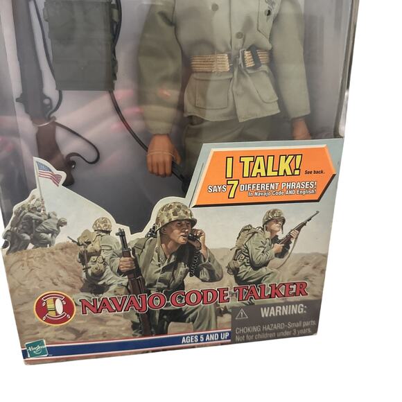 1999 G.I. Joe Navajo Code Talker 12" Action Figure Delta - Picture 2 of 6
